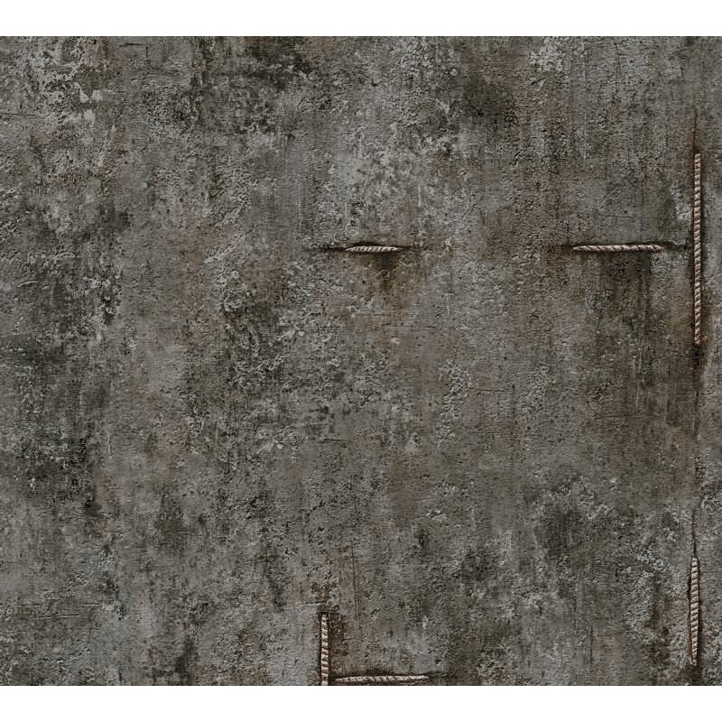 COSMOPOLITAN Vliestapete Betonoptik Anthrazit Schwarz Loft Design Tapete für die Küche livingwalls (790855)