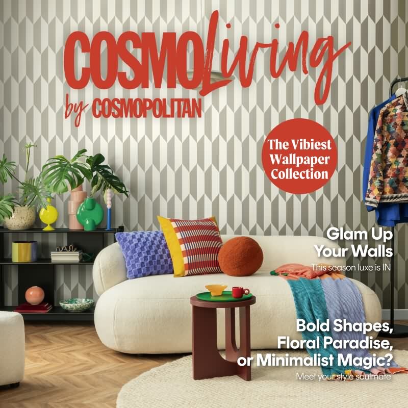 COSMOPOLITAN 3D Vliestapete Silber schimmernde Tapete mit Metallic-Effekt livingwalls (790865)