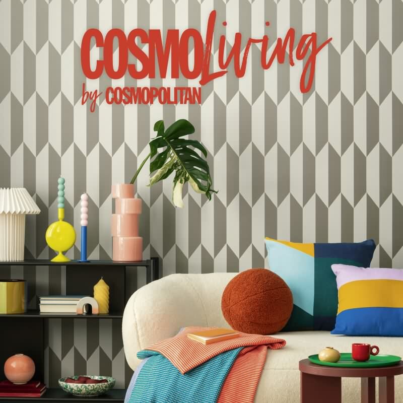 COSMOPOLITAN 3D Vliestapete Silber schimmernde Tapete mit Metallic-Effekt livingwalls (790865)