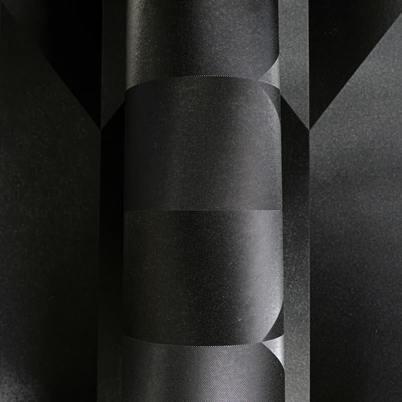 COSMOPOLITAN 3D Vliestapete Schwarz Metallic luxuriöse Designer Tapete fürs Wohnzimmer livingwalls (790868)