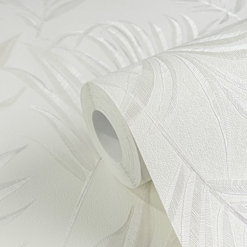 COSMOPOLITAN Vliestapete Blattmuster Creme Weiß florale Tapete für Esszimmer & Küche livingwalls (791081)