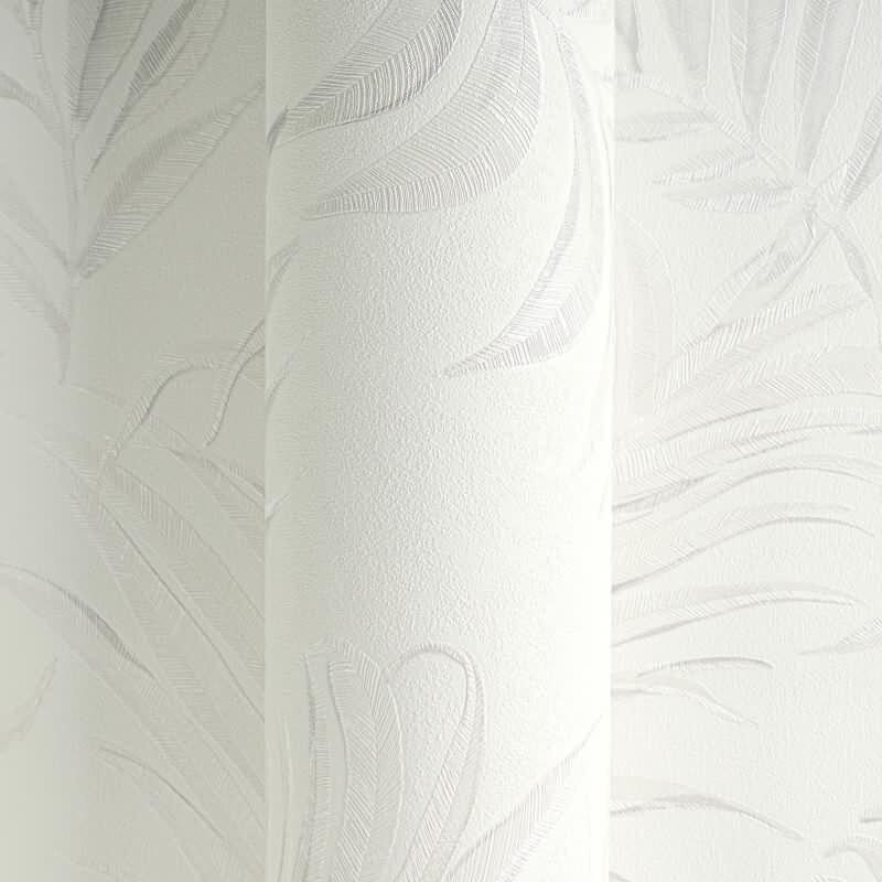 COSMOPOLITAN Vliestapete Blattmuster Creme Weiß florale Tapete für Esszimmer & Küche livingwalls (791081)