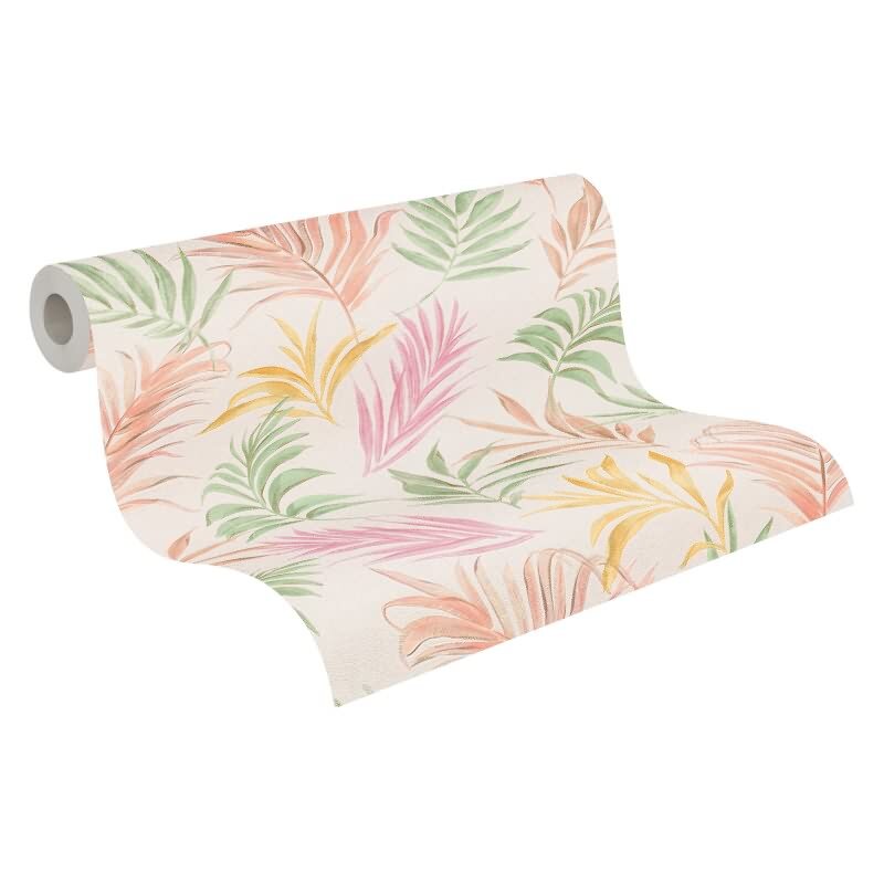 COSMOPOLITAN Vliestapete bunte Blätter florale Tapete für Küche & Schlafzimmer livingwalls (791083)