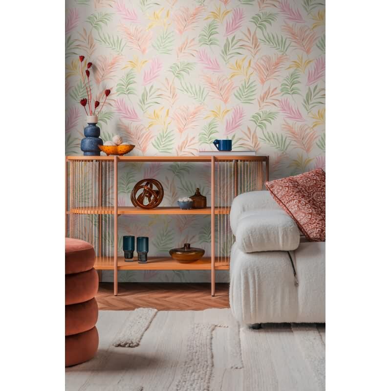 COSMOPOLITAN Vliestapete bunte Blätter florale Tapete für Küche & Schlafzimmer livingwalls (791083)