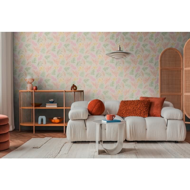 COSMOPOLITAN Vliestapete bunte Blätter florale Tapete für Küche & Schlafzimmer livingwalls (791083)