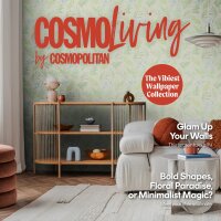 COSMOPOLITAN Vliestapete Bl&auml;tter Gr&uuml;n...