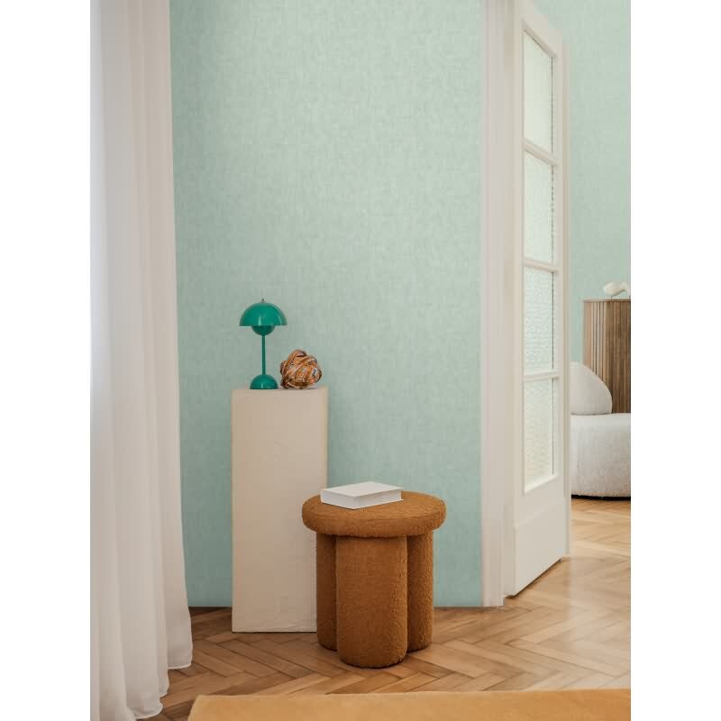 COSMOPOLITAN Vliestapete Hellgrün Mint Uni Tapete für Schlafzimmer & Wohnzimmer livingwalls (791091)