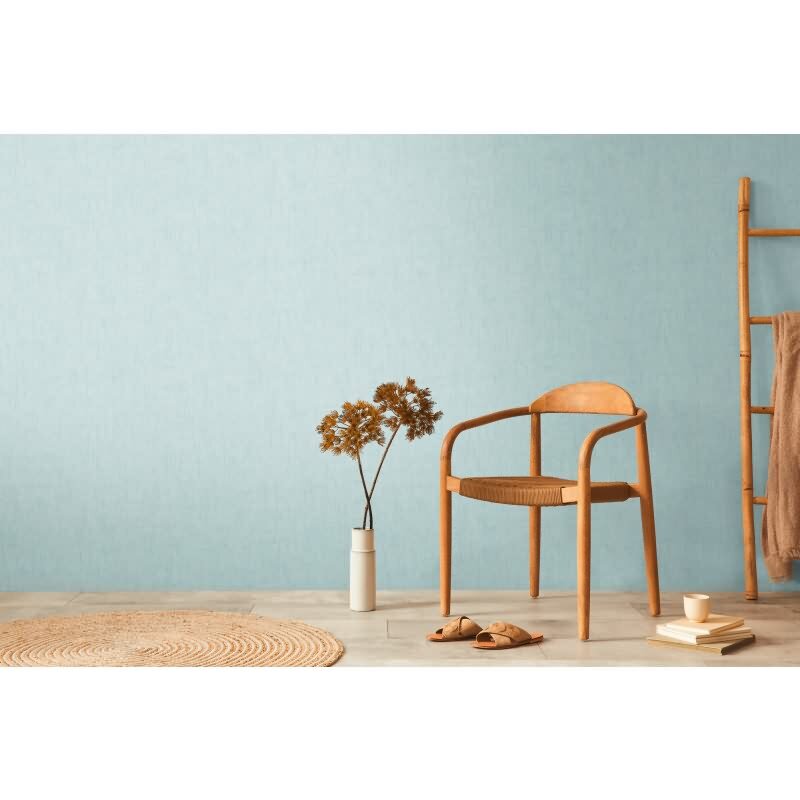 COSMOPOLITAN Vliestapete Hellblau Eisblau moderne Uni Tapete für Wohnzimmer & Küche livingwalls (791092)