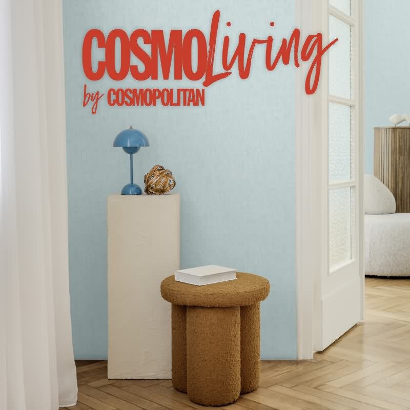 COSMOPOLITAN Vliestapete Hellblau Eisblau moderne Uni Tapete für Wohnzimmer & Küche livingwalls (791092)