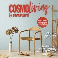 COSMOPOLITAN Vliestapete Hellblau Eisblau moderne Uni...