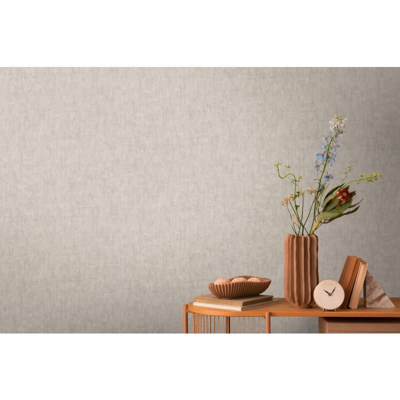 COSMOPOLITAN Vliestapete Grau moderne Designer Uni Tapete für Wohn- & Schlafzimmer livingwalls (791093)