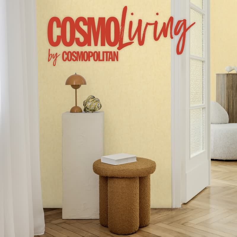 COSMOPOLITAN Vliestapete Gelb moderne einfarbige Uni Tapete für Küche & Esszimmer livingwalls (791095)