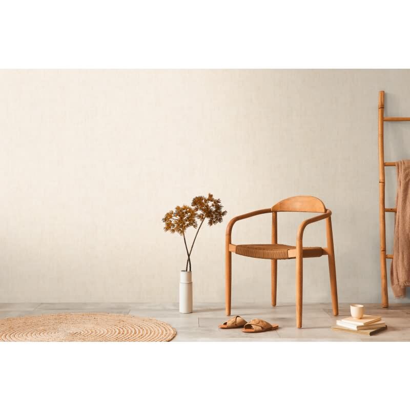 COSMOPOLITAN Vliestapete Creme Beige helle moderne Uni Tapete fürs Wohnzimmer livingwalls (791096)