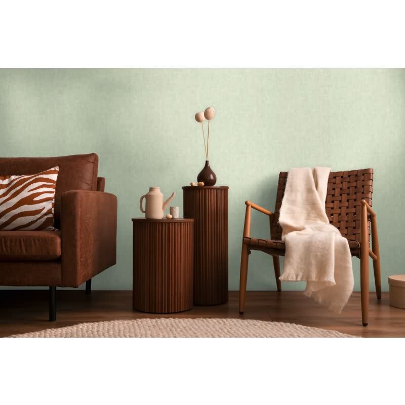 COSMOPOLITAN Vliestapete Salbeigrün moderne Tapete hellgrün für Wohn- & Küche livingwalls (791099)