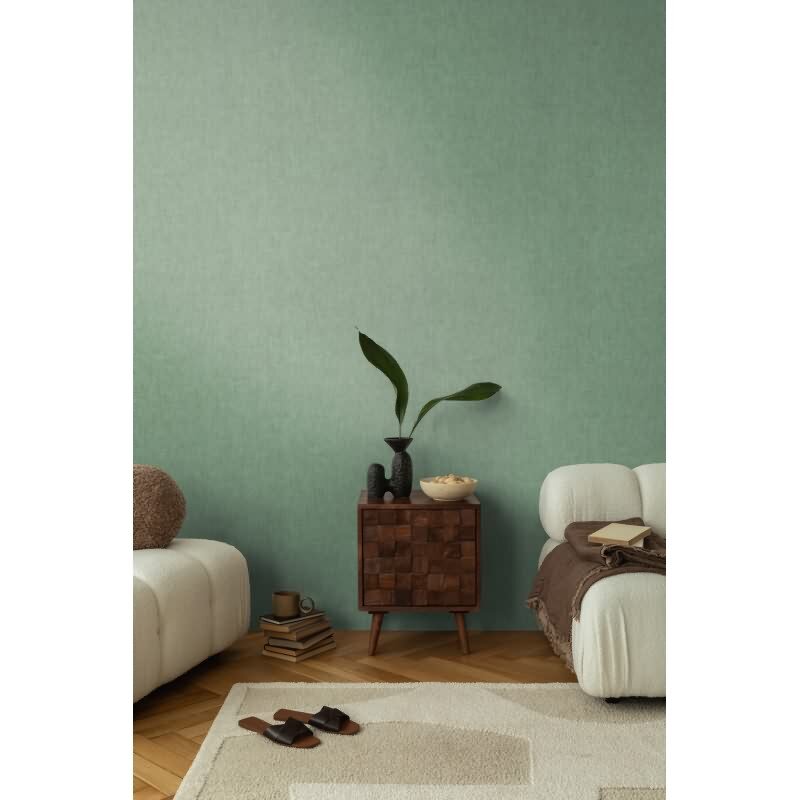 COSMOPOLITAN Vliestapete Mintgrün einfarbig moderne Uni Tapete fürs Wohnzimmer livingwalls (791101)