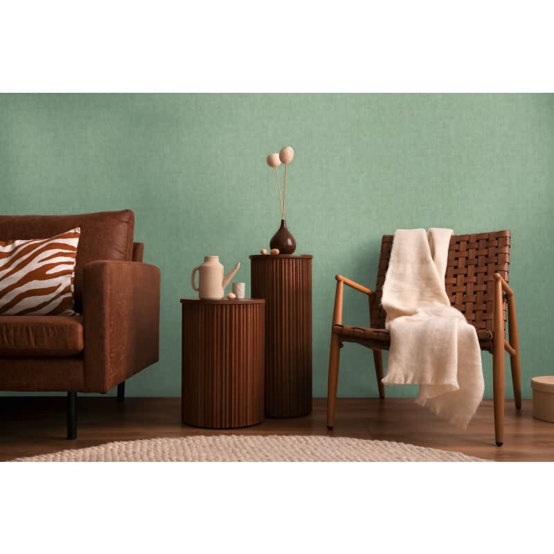 COSMOPOLITAN Vliestapete Mintgrün einfarbig moderne Uni Tapete fürs Wohnzimmer livingwalls (791101)