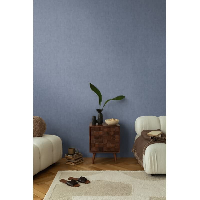 COSMOPOLITAN Vliestapete Blau moderne Designer Tapete fürs Schlafzimmer livingwalls (791102)