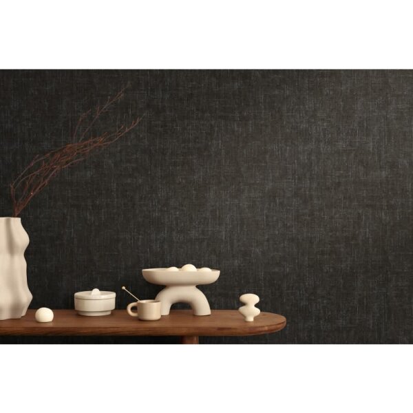 COSMOPOLITAN Vliestapete Schwarz edle Uni Tapete für Schlaf- & Wohnzimmer livingwalls (791105)