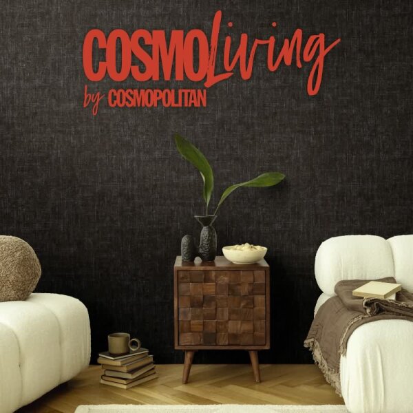 COSMOPOLITAN Vliestapete Schwarz edle Uni Tapete für Schlaf- & Wohnzimmer livingwalls (791105)