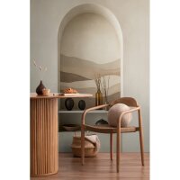 COSMOPOLITAN Fototapete 3D Nische B&ouml;gen Creme Beige...