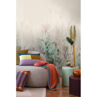 COSMOPOLITAN Fototapete Dschungel Bl&auml;tter Beige...