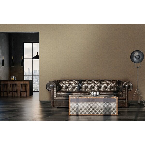 Tapete Gold, Kupfer, Grau, Silber livingwalls Vliestapete (386983)