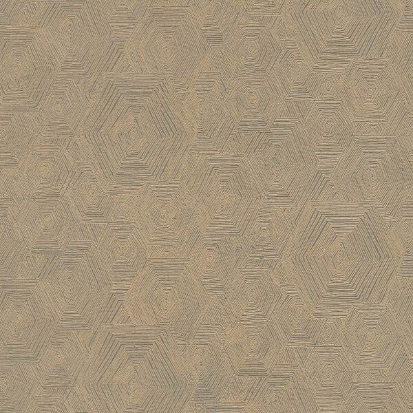 Tapete Gold, Kupfer, Grau, Silber livingwalls Vliestapete (386983)