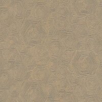 Tapete Gold, Kupfer, Grau, Silber livingwalls Vliestapete...