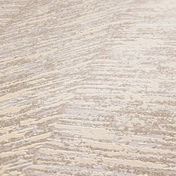 Tapete Braun, Grau, Silber livingwalls Vliestapete (386973)