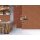 (SAMPLE) Bl&auml;tter-Tapete Terracotta Kupfer - Vliestapete mit Blattmuster - Mustertapete modern livingwalls (781284)