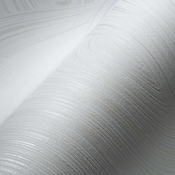 Tapete Grau, Silber, Weiß livingwalls Vliestapete (386961)