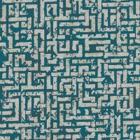 Tapete Blau, Gr&uuml;n, Petrol, Grau, Silber livingwalls...