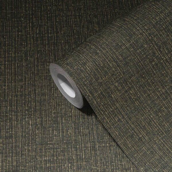 Tapete Gold, Kupfer, Schwarz, Anthrazit livingwalls Vliestapete (386942)