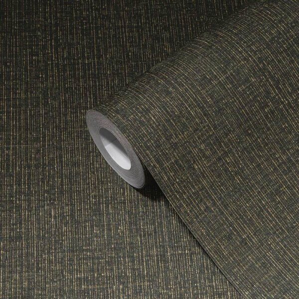 Tapete Gold, Kupfer, Schwarz, Anthrazit livingwalls Vliestapete (386942)