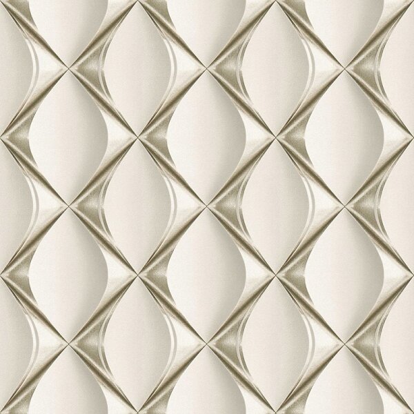 Tapete Grau, Silber livingwalls Vliestapete (386912)