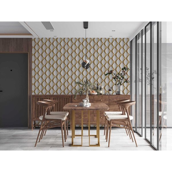 Tapete Gold, Kupfer, Grau, Silber livingwalls Vliestapete (386911)