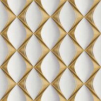 Tapete Gold, Kupfer, Grau, Silber livingwalls Vliestapete...