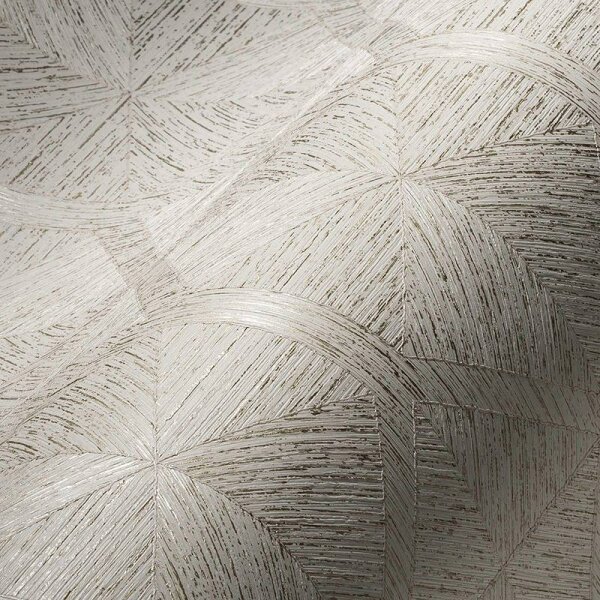 Tapete Gold, Kupfer, Weiß livingwalls Vliestapete (386903)