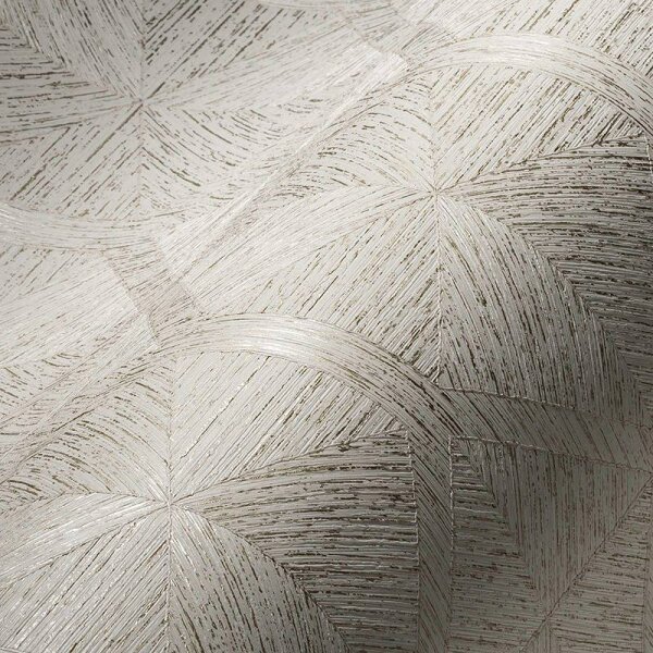 Tapete Gold, Kupfer, Weiß livingwalls Vliestapete (386903)