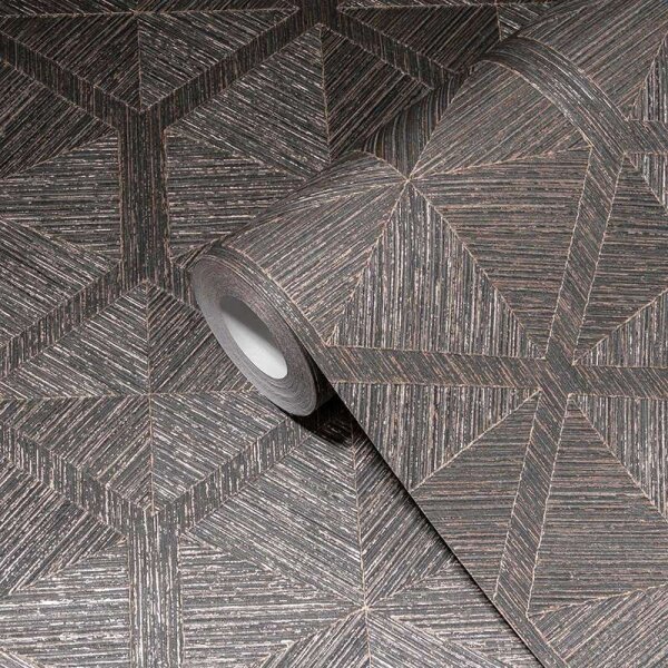 Tapete Grau, Silber, Rosa, Rose livingwalls Vliestapete (386902)