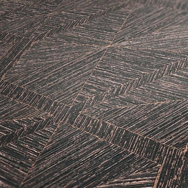 Tapete Grau, Silber, Rosa, Rose livingwalls Vliestapete (386902)