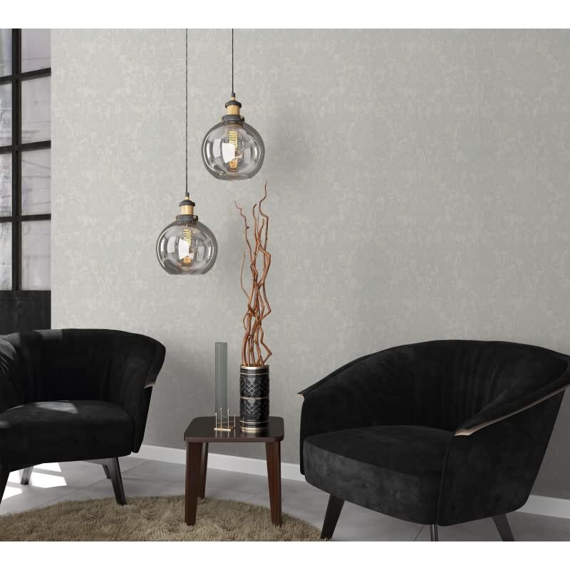 Vliestapete Ornament Ornamental Modern in Grau Marburg (20953)