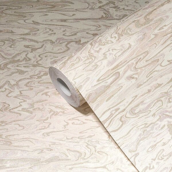 Tapete Beige, Creme, Gold, Kupfer livingwalls Vliestapete (383583)