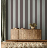 Vliestapete Blockstreifen Streifen Klassisch in Grau...