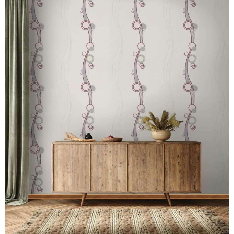 Vliestapete Grafisch Modern in Weiß Marburg (52140)