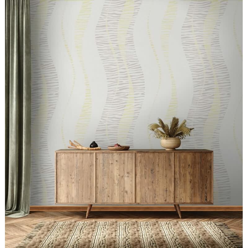 Vliestapete Grafisch Modern in Weiß Marburg (52874)