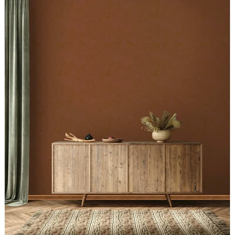 Vliestapete Uni Modern, Klassisch, Opulent in Kupfer Marburg (53129)