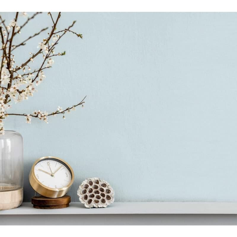 Vliestapete Struktur Uni Klassisch in Blau Marburg (53754)