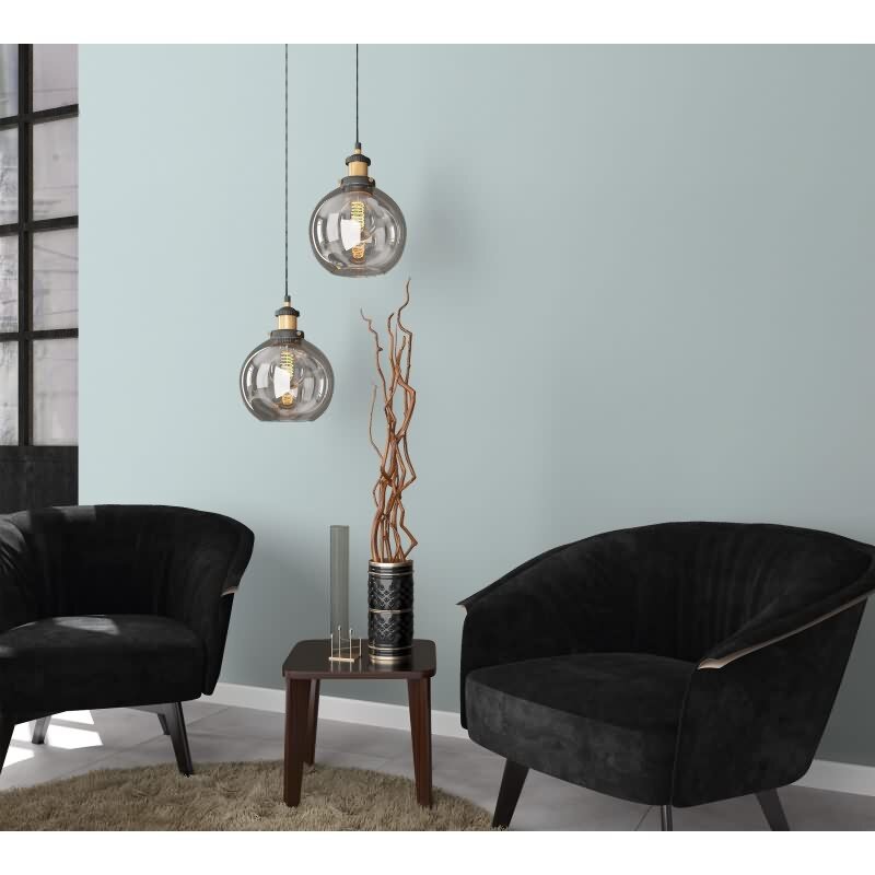 Vliestapete Struktur Uni Klassisch in Blau Marburg (53754)