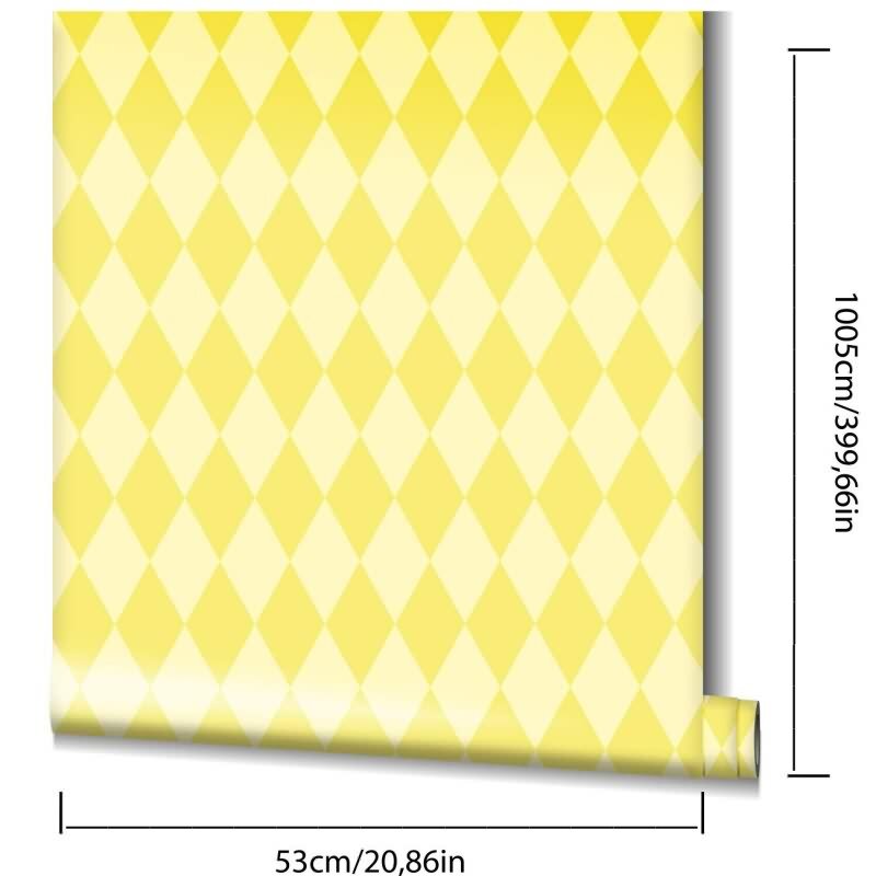 Vliestapete Rauten Grafisch Modern in Gelb Marburg (54141)
